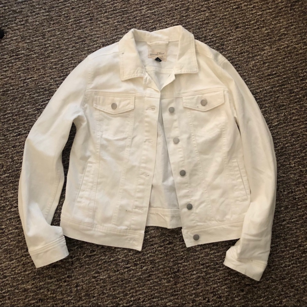Off White Jean Jacket - Picture 3 of 5